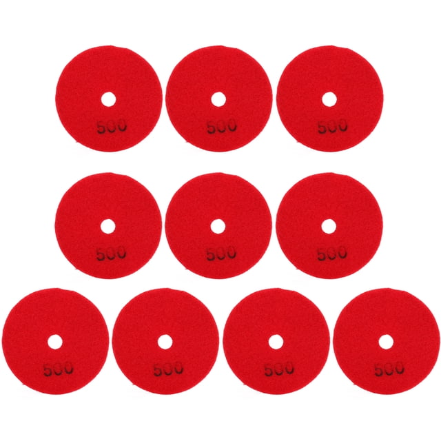 Oubit Padsfor Diamant Buffing, 10pcs 3in Disques de Ponçage Disques de Polissage Backer Conception Exquise