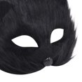 thumbnail image 4 of Máscara de mascarada NQ Mujer Encaje Gato Negro 3 Piezas, 4 of 4