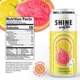 thumbnail image 6 of Shine Water Tropical Lemonade Vitamin D Electrolyte Drinks 12-Pack, Sugar Free Flavored Water with Magnesium, Zinc & Antioxidants, Low Calorie Hydration, 6 of 7