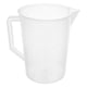 thumbnail image 1 of Jarra medidora de plástico multiusos, taza graduada de gran capacidad, 1 of 4