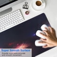 thumbnail image 4 of Experience Superior Gaming with Large Non-Slip Galaxy Mouse Pad – Durable Stitched Edges Keyboard Mat & Desk Pad, 31.5x11.8in, Dazzling Design, 4 of 7