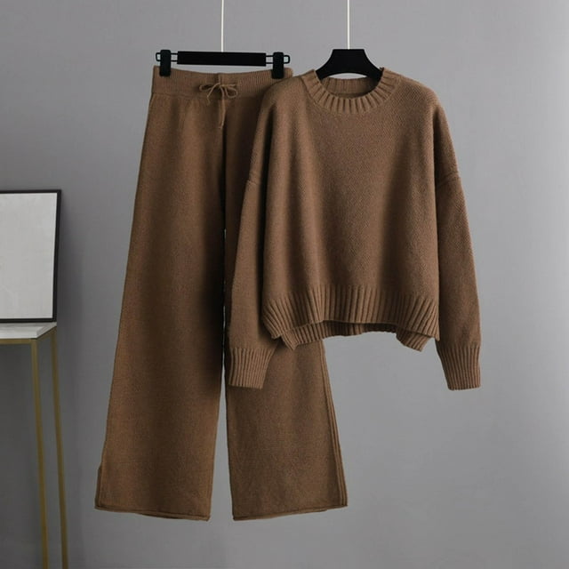 Yinguo Women Autumn And Winter Fashion Temperament Loose Casual Wide ...