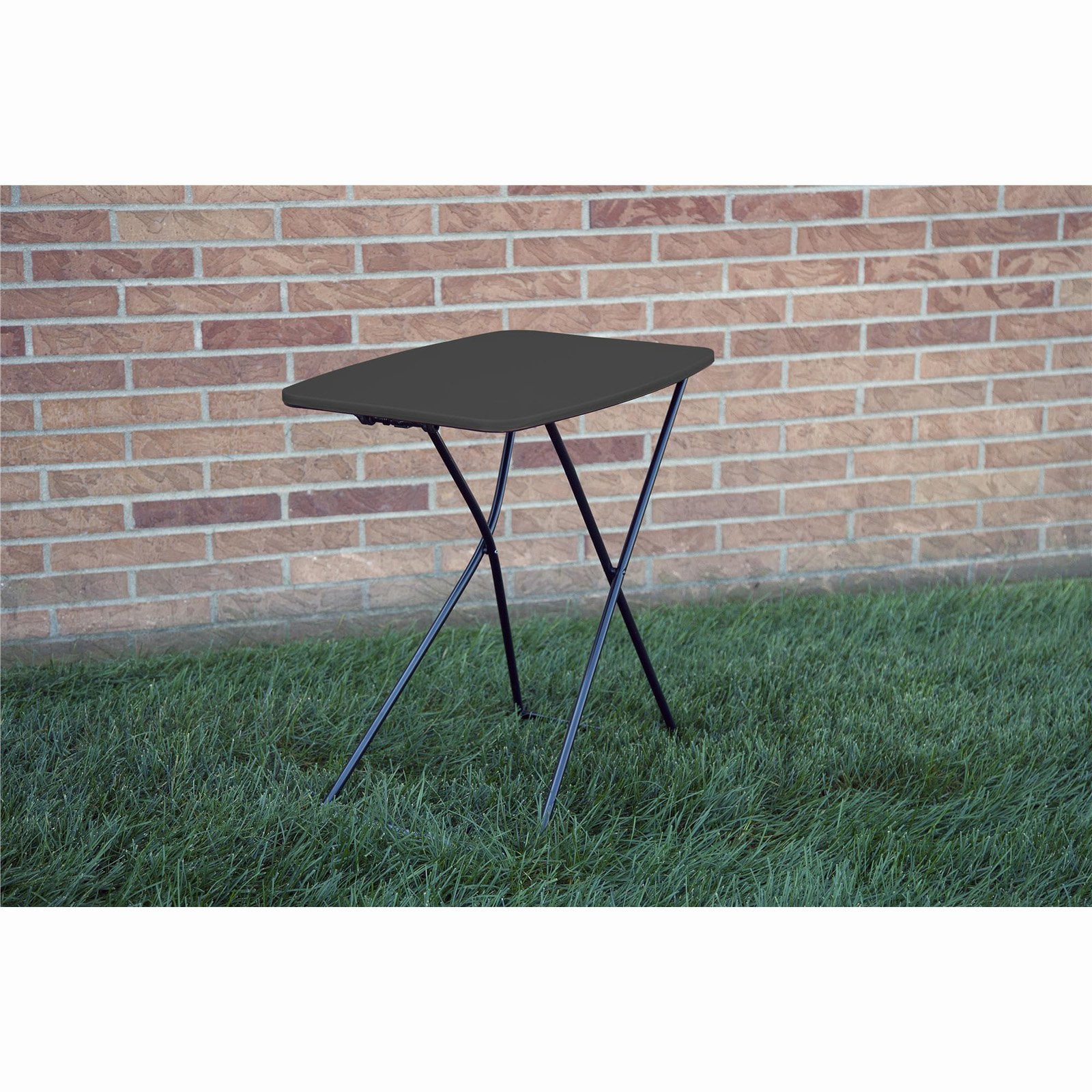 Cosco 18 X 26 Indoor Outdoor Adjustable Height Personal Folding Tailgate Table 2 Pack Multiple Colors