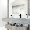 thumbnail image 4 of VIGO Apollo Button Operated Single-Hole Bathroom Faucet in Matte Black, 4 of 14