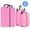 Pink-6 PCS, variant on Tripumer 6 Pcs Shoe Bags with Zipper and Handle Portable Storage Bag Cleat Bag Nylon Shoe Cubes Pouch for Men Women Travel Gym Storage Pink