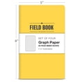 thumbnail image 5 of Elan Publishing Company Field Notebook/Journal - 5"x8" - Yellow Cover - Graph Book - Pack of 4, 5 of 5