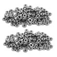 thumbnail image 1 of 200Pzs M3 3mm Sujetador Tuerca de Metal Hexagonal de Rosca Hembra Tono de Plata, 1 of 8