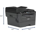 thumbnail image 4 of Brother MFC‑L2717DW Monochrome Laser All‑In‑One Printer – Wireless Print/Scan/Copy/Fax, Duplex (Sold without manufacturer warranty), 4 of 4