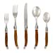 thumbnail image 3 of Ensemble de Couverts Laguiole 20 Pcs, Grain de Bois, 3 of 10