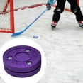 thumbnail image 1 of Colaxi Rondelle de Hockey à Roulettes Pratique Cadeau Rondelle d'Entraînement pour Jeu Entraînement Compétition, 1 of 8
