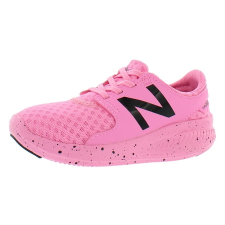 New Balance Coast V3 Baby Girls Shoes Size 8, Color: Pink/Black