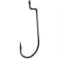 thumbnail image 4 of Gamakatsu Worm Offset Black Size 4/0 5pk, 4 of 10