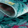 thumbnail image 5 of Rugs.com Azalea Collection Rug – 12 Ft Runner Aqua Medium Rug Perfect For Hallways, Entryways, 5 of 8