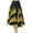 E Yellow, variant on Flamenco Ballroom Waltz Dance Skirt Womens Modern Costumes - Black