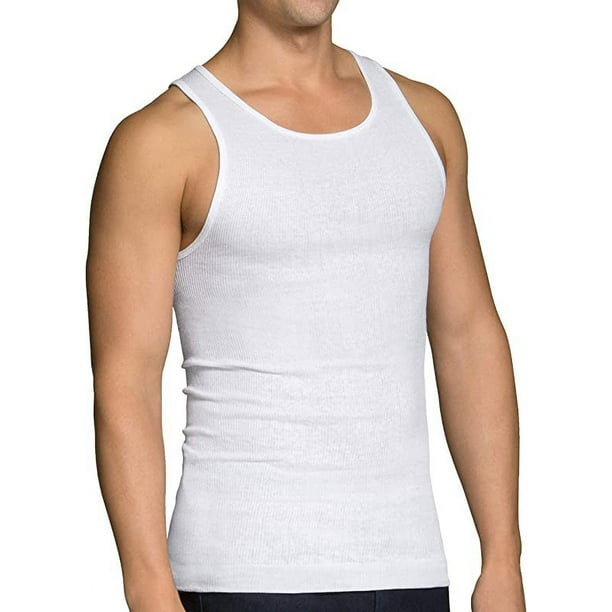 Camiseta tirantes blanca hombre on sale