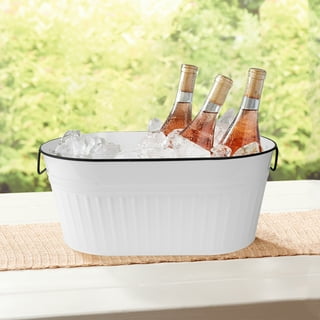 LIU-7542150392633-Baril de glace Seaux à Glace pour Fêtes, Seau à Glace