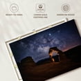 thumbnail image 6 of Elephant Stock Milky Way Over Delicate Arch In Arches Park Wall Art - Horizontal Canvas Wall Art - Lobby Wall Decor - Nature Canvas - Brown And Blue Decor By Scott Stulberg - 24" x 16", 6 of 8