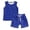 outfits 58#Blue, variant on oqasdz Boys Summer Outfits Sleeveless Crew Neck Undershirts Kids Tank Tops and Shorts with Pockets Casual Athletic Clothes Sets