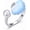 Shell, variant on Adjustable Seashell Ring Ocean Shell Open Ring Blue White Shell Pearl Jewelry Gifts for Women