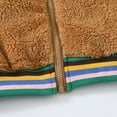 thumbnail image 3 of Gibobby Chamarra de invierno para bebé niñoNiños pequeños Niñas Casual Zip Up Deportes Empalme Fleece Chaqueta Abrigo Manga larga Espesar Prendas de abri(Caqui, 2-3 Años), 3 of 5