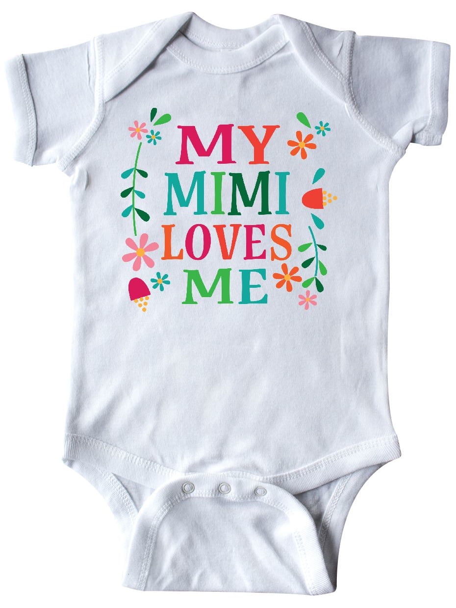i love my mimi onesie