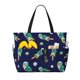 thumbnail image 1 of Disketp Astronaut Dinosaur Bolsa de Playa de Gran Capacidad, Bolso Impermeable y a Prueba de Arena para Mujer, Ideal para Playa, Piscina y Natación, 1 of 7
