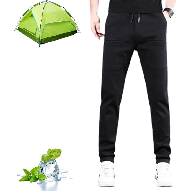Sirmale Multipants - Pantalones cargo multibolsillos de alta elasticidad, pantalones cargo para hombre de ajuste relajado, pantalones de trabajo cómodos para hombre