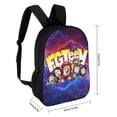 thumbnail image 2 of FGTeeV Backpack, Large Capacity Backpack, 17 Inch Laptop Backpack for Daily College Work Travel, 2 of 9