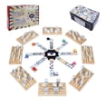 thumbnail image 1 of Juego de dominó Mexican Train Gonoelec Double 12 para adultos, 1 of 8
