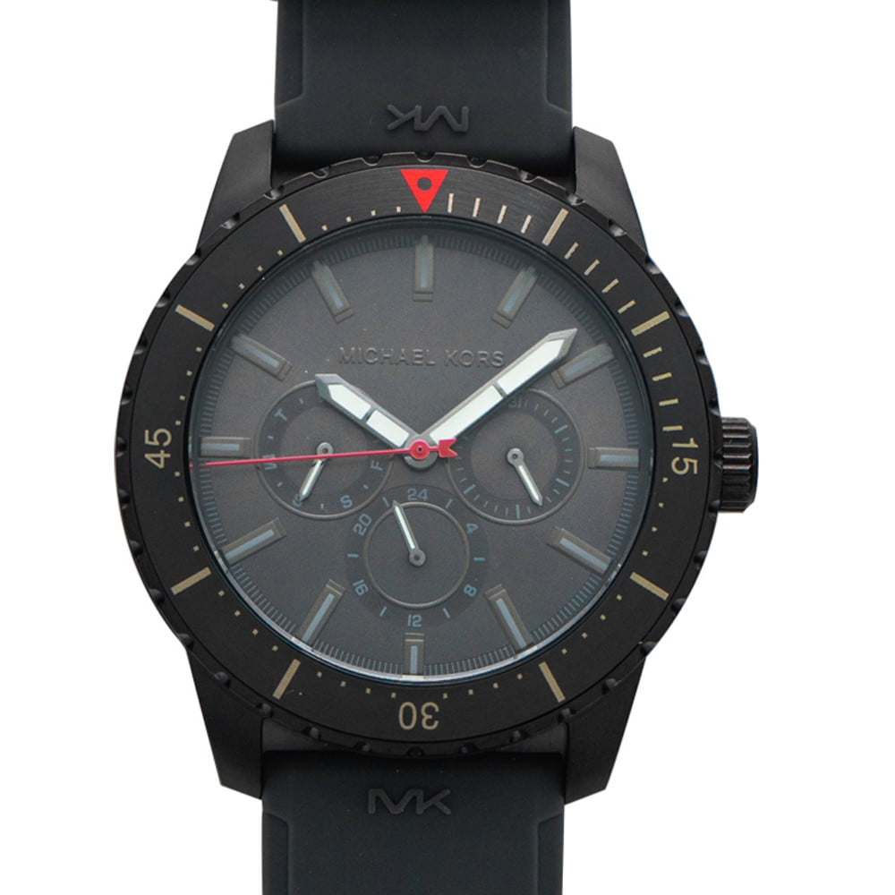 Michael Kors Men's Lexington Chronograph Gold-Tone Leather Watch