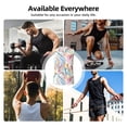 thumbnail image 5 of Uemuo Abstract Marble Texture Pattern Men's Sleeveless T-Shirt,Muscle Athletic Tank Top, Moisture-wicking Quick-dry Breathable Classic Tee Top for Gym Run Outdoor Sports-, 5 of 8
