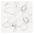 thumbnail image 3 of EeaseCA 50 Pcs Fil de Maille Transparent Pailleté (Blanc), 3 of 7