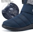 thumbnail image 4 of Women Winter Snow Boots: Fur Lined Warm Slip On Boots for Women Waterproof Non Slip Booties for Commute Outdoor Walking, 4 of 8