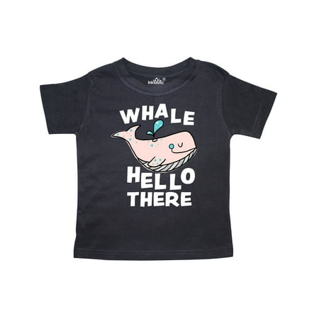 

Inktastic Cute Whale Hello There Gift Toddler Boy or Toddler Girl T-Shirt