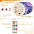 thumbnail image 5 of Yayeee Flameless Candles with Remote Flickering Battery Operated Multi Color Changing, Cat Walking in Street, 5 of 7