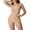 Beige, variant on Lace Trim Shapewear Bodysuits For Women Tummy Control Seamless Waist Trainer Body Shaper Slimming Full Body Suits