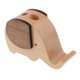 thumbnail image 1 of soporte de madera inacabado contenedor elefante forma pluma sostenedor del teléfono móvil Sunnimix Titular de la pluma de madera sin terminar, 1 of 8