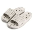 thumbnail image 3 of BadPiggies Shower Shoes for Women Men, Quick Drying Non Slip Bath Slippers Clouds Slide Sandal with Drain Holes, 3 of 9