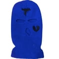 thumbnail image 6 of GRNSHTS 3-Hole Knit Full Face Cover Winter Warm Ski Mask Knitted Balaclava Hat Face Mask for Adult Outdoor Sports (A-yellow), 6 of 6