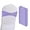 Light Purple, variant on 100PCS Spandex Stretch Chair Sashes Bows Elastic Chair Cover Bands Ties with Buckle Slider for Wedding Party Reception Events Universal Ceremony Banquet Decorations(Black)