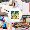 thumbnail image 6 of FORMRS 1-Subject Spiral Notebook 8" x 5" College Ruled 60 Refillable Sheet A5 Hard Cover, 2 Pack, Yellow Glasses, 6 of 7