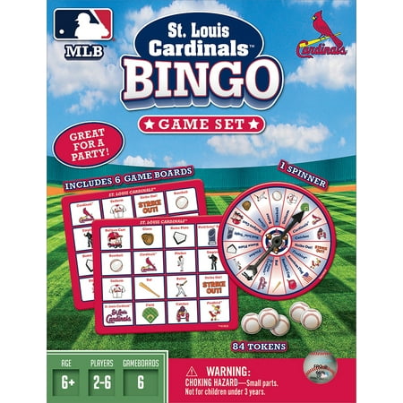 MasterPieces Officially Licensed MLB - St. Louis Cardinals Bingo Game