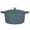Matte Navy Blue, variant on Crockpot Artisan 5 Quart Round Enameled Cast Iron Dutch Oven with Lid in Linen