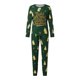 thumbnail image 1 of Conjunto de pijamas navideños familiares a juego con estampado de árbol y letras. Pijamas de vacaciones para papá, mamá y niños., 1 of 8