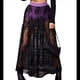 thumbnail image 1 of Conjuntos de Fiesta para Mujer, Falda Transparente, Ropa de Club, Falda Larga de con Cintura Alta y Corte A. S, 1 of 5