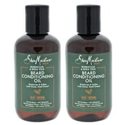 SheaMoisture Maracuja & Shea Oils Beard Conditioning Oil for Men, Pack of 2, 3.2 oz