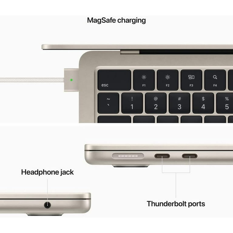 Restored 2022 Apple MacBook Air with M2 chip: 13.6-inch, 8GB