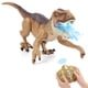 thumbnail image 1 of VERTOY Juguetes de dinosaurios con control remoto para niños de 3-5 4-7 8-12 años - Ideas realistas de regalos de T-Rex grandes para niños RC Walking Dino con sensor táctil de luz rugiente, 1 of 9