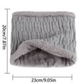 thumbnail image 3 of Women's Neckerchief Women&Men Winter Slouchy Knit Warm Scarf Knitted Wool Bib Protection Windproof Scarf, Women's Accessories Neckerchief, 3 of 3