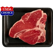 Beef Choice Angus Porterhouse Steak Bone-In, 1.2 - 2.7 lb Tray